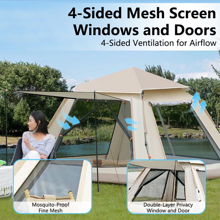 instant Up Tent family Camping Tent Instant Up Tent Portable Waterproof Automatic Tent Family Camping Tent