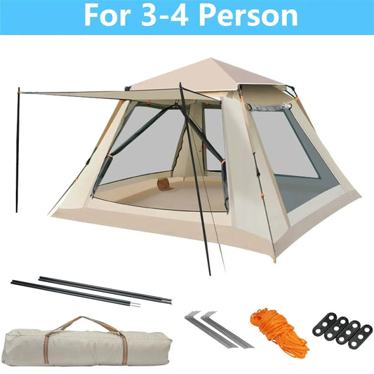 instant Up Tent family Camping Tent Instant Up Tent Portable Waterproof Automatic Tent Family Camping Tent